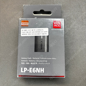 캐논 LP-E6NH 미개봉 팝니다.
