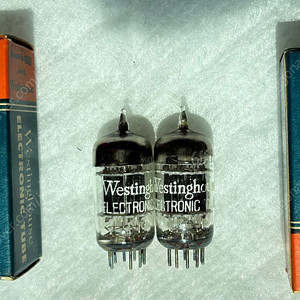 GE /Westing house 6072 /12AY7 고신뢰관. 3-Mica/D 게터. NOS NIB 메치페어 판매