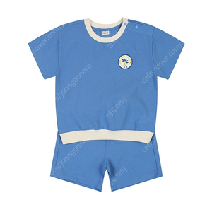 agabang베이비 패션 아가방 여름 티치4부쿨상하BLUE YELLOW01R353001 110호 gs반값택배 포함