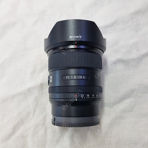 소니 20mm 1.8g 판매합니다 sel20f18g