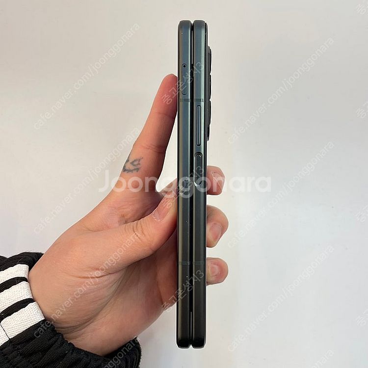 02777(울산중고폰) 갤럭시폴드3 그린 256GB 판...--7