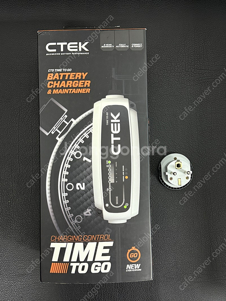 CTEK CT5 TIME TO GO 씨텍충전기 자동차배...--0