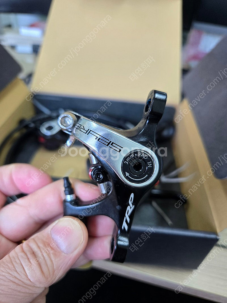 TRP Spyre 기계식 디스크 브레이크 텍트로 FL740 레버 셋트--1