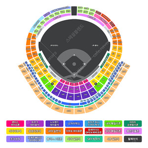 5/11(일) SSG랜더스 vs 기아타이거즈 SKY뷰석 4연석