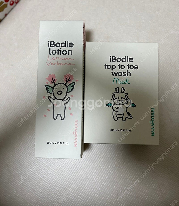 남유네 아이보들 탑투토워시&로션--0