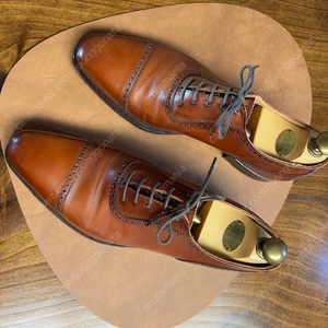 크로켓앤존스/웨스트번/Crockett&Jones/브라운/UK7.5E