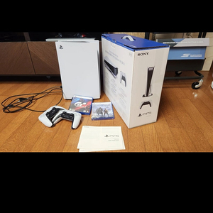 잠실) 플스5 디스크에디션과 게임기컨트롤러,디스크