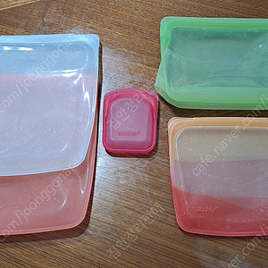스타셔 실리콘 파우치 지퍼백 5개 (7만원)