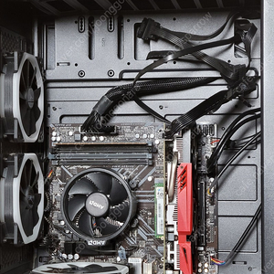 데스크탑 본체, AMD 라이젠5 3500X, GTX1650 SUPER, 램 32g