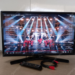 (수원)사무실정리 삼성 28인치 LED TV겸용 모니터 처분합니다 /내장스피커