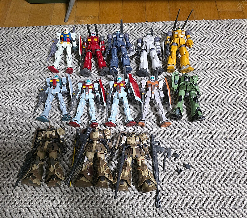 HG 디오리진&쿠크르스도안섬 건담 프라모델 가조립 일괄...--0