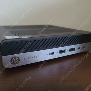 HP Elitedesk 800 G4 DM i7-8700 미니 PC - 21만원