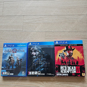 Ps4 레데리2,데스,갓오브워 일괄 팝니다