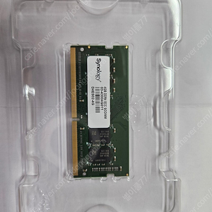 시놀로지 NAS용 RAM D4ES02-4G 판매합니다.
