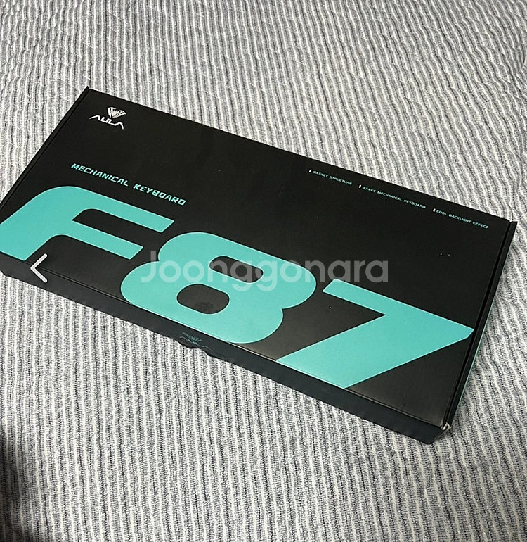 AULA F87 유무선 독거미 한글 기계식 키보드 국내...--0