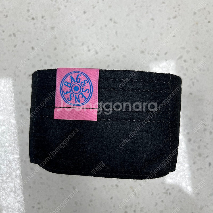 샤넬 골드볼 베니티 정사각 이너백(블랙)--0