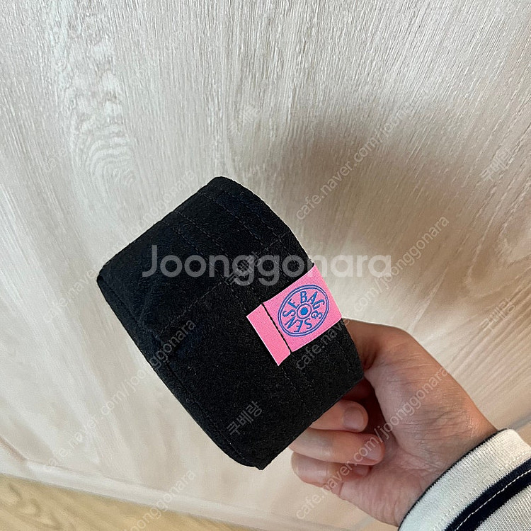 샤넬 골드볼 베니티 정사각 이너백(블랙)--2