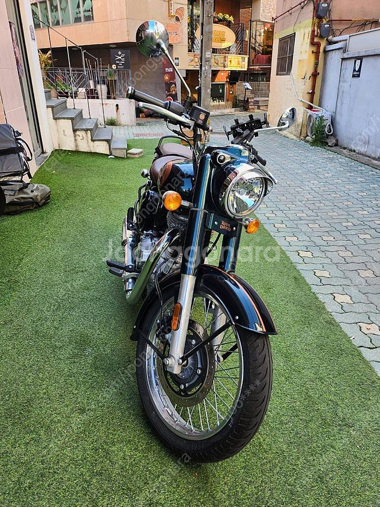 로얄앤필드 클래식350 할시온그린--2
