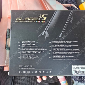 oloy ddr5 6000mhz 32gb 튜닝램 팝니다.