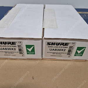 슈어 SHURE 안테나 증폭기 UA830X2
