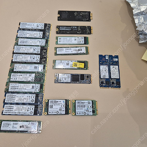 사무실 정리 ssd120gb 128gb 256gb 512gb 1TB msata m.2 nave 새제품 +중고 팝니다.