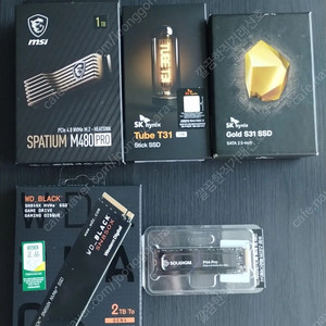 SN850X, P44 PRO, T31, M480 PRO, SN740, Usb메모리, 마이크로SD카드 PRO PLUS