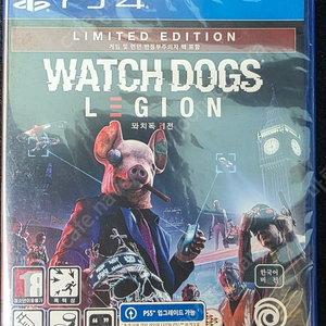 PS4 와치독스 리전 리밋에디션 신품 미개봉 팝니다.
