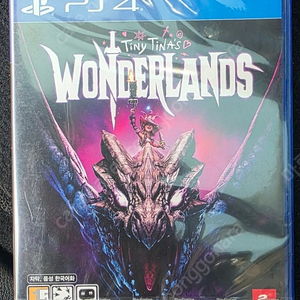 PS4 타이니티나의 원더랜드 미개봉 새상품 팝니다.