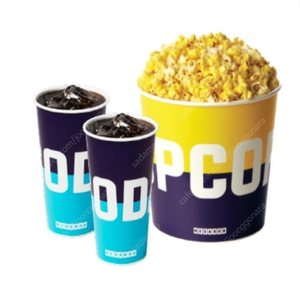 메가박스 콤보 (팝콘 + 탄산) 세트 50% 할인쿠폰 팝니다 개당 3000원
