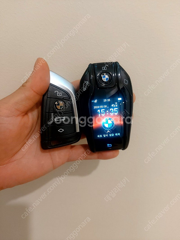 BMW 2시리즈 G바디 자동차키를 최신 고급형 LCD ...--2