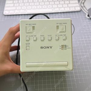 소니 라디오 시계 SONY lcf-c1