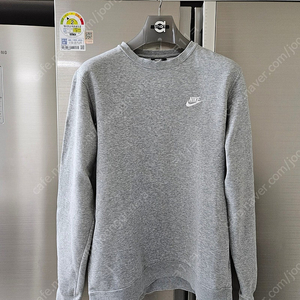 (나이키 NIKE) 그레이 맨투맨 남M