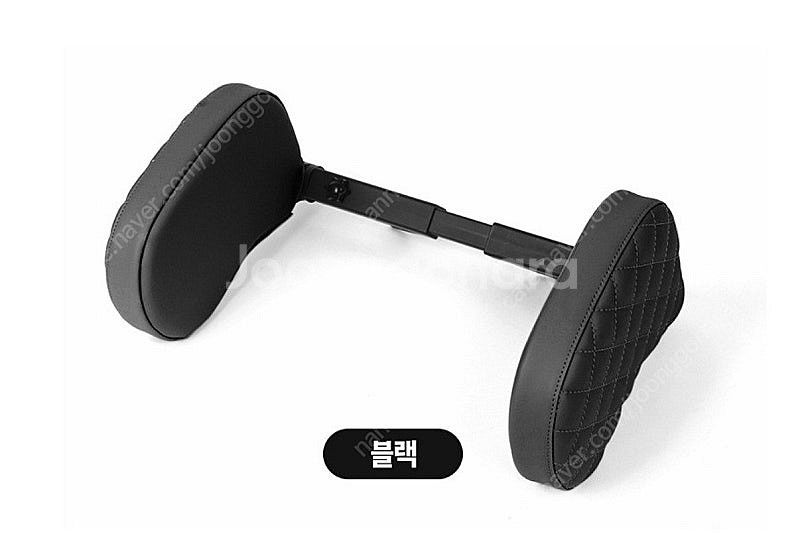 크레이지몬스터 퀼팅 머리받침대 블랙 S급 판매 합니다....--1