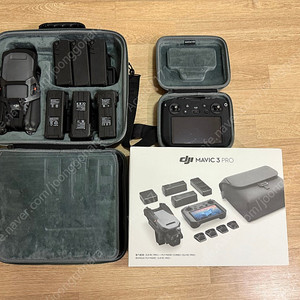 DJI Mavic 3 Pro 플라이 모어 콤보 (DJI RC Pro 포함