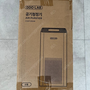 디디오랩 소형 공기청정기 DAP-J30SW 미개봉 새제품 (택포)