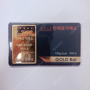 한국금거래소 골드바 100g 3개 남음