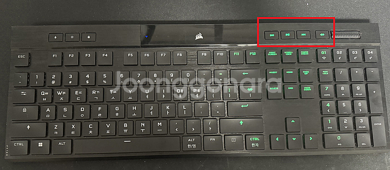 커세어 K100 AIR 키보드 팝니다.--1