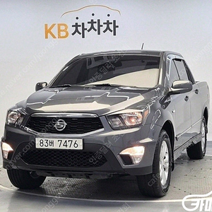 [KG모빌리티(쌍용) ]더뉴코란도스포츠 CX5(2WD) 클럽 (5인승) ★중고차★중고차매입★전액할부★저신용자★신불자★소액할부★현금★카드 전부 가능합니다!