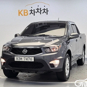 [KG모빌리티(쌍용) ]더뉴코란도스포츠 CX5(2WD) 클럽 (5인승) 2017 년 중고차 ◆최고의 서비스◆투명한 마인드◆ 중고
