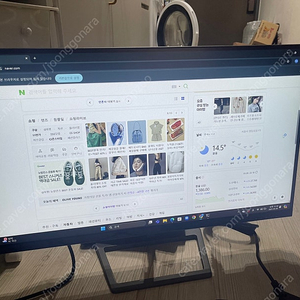 한성 27인치 모니터 (QHD) 2개 (일괄)
