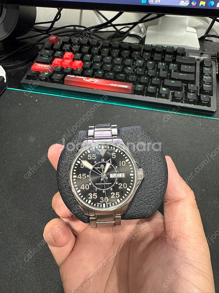 해밀턴 카키 에비에이션 38mm H64425135--3