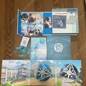 블루아카이브 굿즈(1주년, 앤솔로지 등)