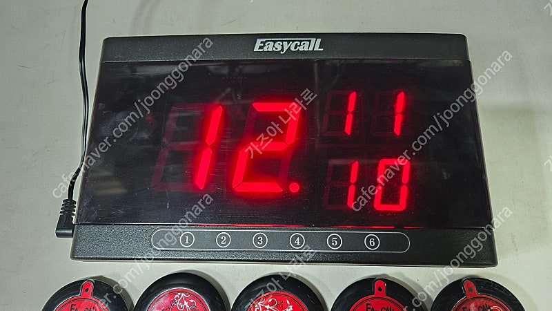 이지콜 호출벨 ey-2003 1대 벨 ey-100 12개 팝니다