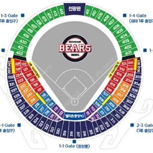 5월 7일 두산베어스 vs 엘지트윈스 LG 1루 네이비석 301블럭 6열 원가양도