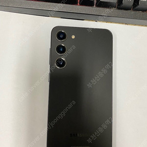 197073 KT 갤럭시S23플러스 갤럭시S23+ 블랙 A급 256GB 무잔상 메인폰 추천 44만 부천