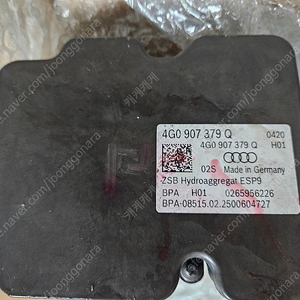 아우디 A6 ABS 모듈 4G0907379Q 팝니다