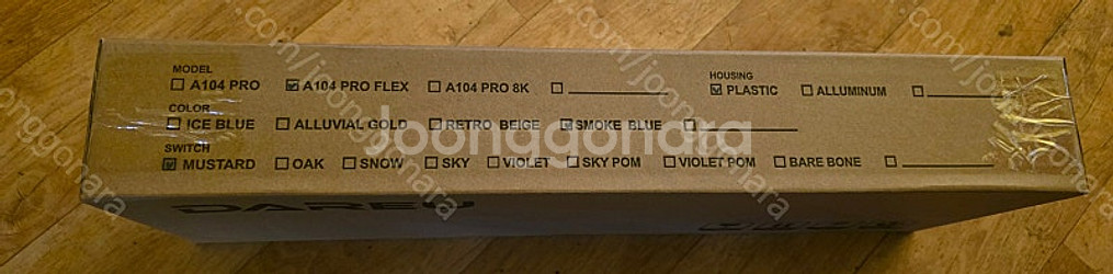 다얼유A104PRO FLEX 유무선 기계식키보드 저소음...--2