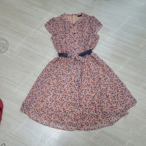 헤지스 쉬폰 원피스 55사이즈