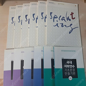 영단기 문성용 영어 회화 스피킹 소리드림 12권 세트