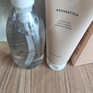 아로마티카 알로에젤300ml 아로마티카 비타스크럽오렌지 새상품 두개일괄